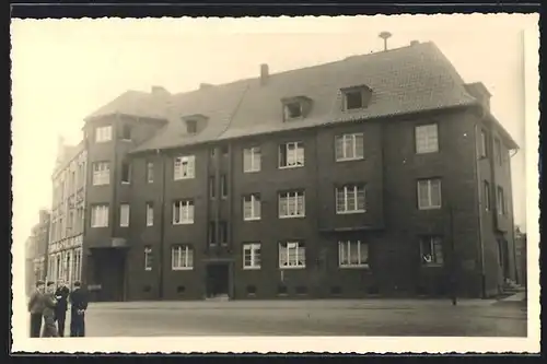 Foto-AK Oberhausen, Wohngebäude Bottroper Strasse 199 /201