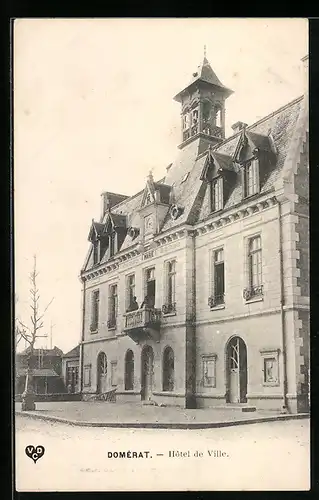 AK Domérat, Hôtel de Ville