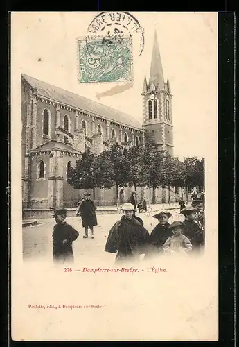 AK Dompierre-sur-Besbre, L`Église