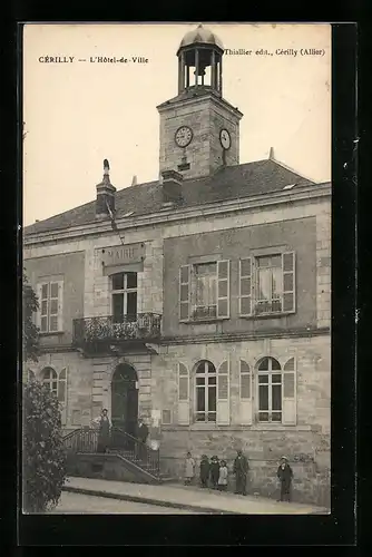 AK Cérilly, L`Hôtel-de-Ville