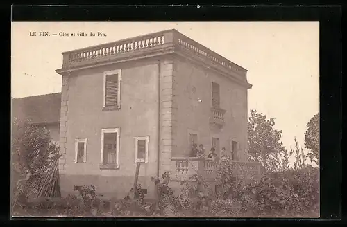 AK Le Pin, Clos et villa du Pin