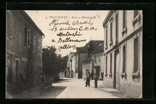 AK Bellenaves, Route de Montmarault