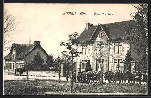 AK Le Theil, Ecole et Mairie