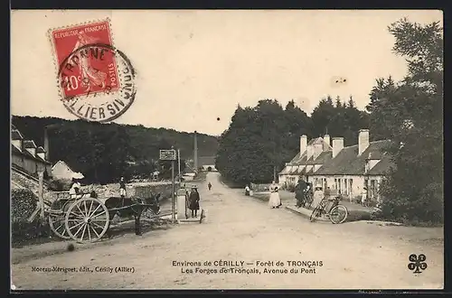 AK Cérilly, Les Forges de Troncais, Avenue du Pont