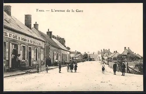AK Thiel, L`avenue de la Gare