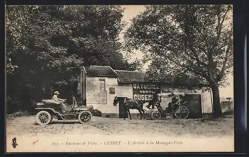AK Cusset, L`Arrivée à la Montagne-Verte