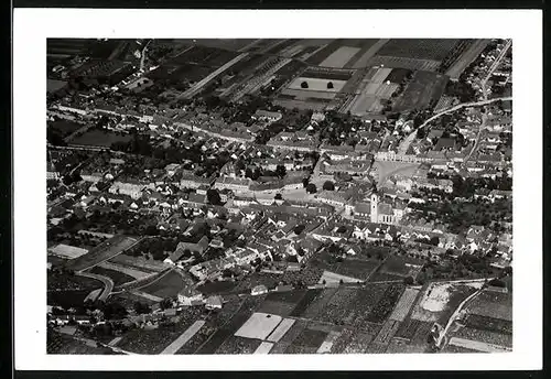 Fotografie Bundesministerium für Landesverteidigung Österreich, Ansicht Langenlois, Aufklärer Fliegeraufnahme