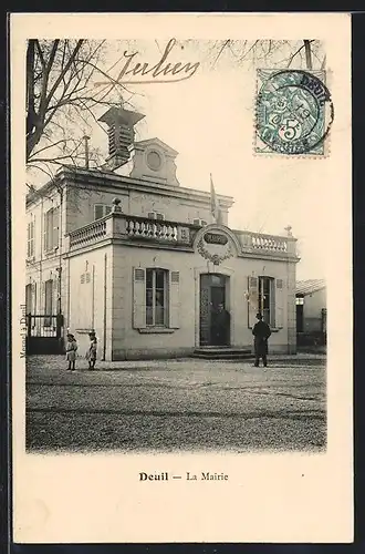 AK Deuil, La Mairie