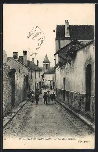 AK Cormeilles-en-Parisis, La Rue Neuve