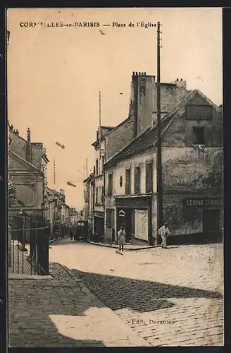 AK Cormeilles-en-Parisis, Place de l`Eglise