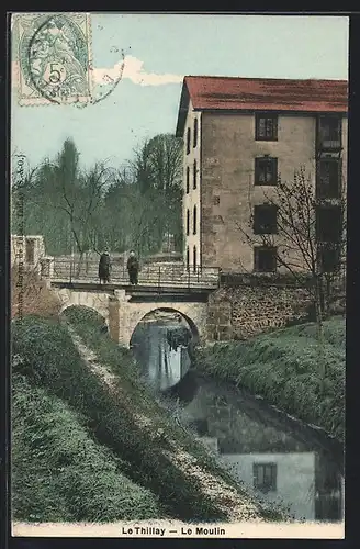 AK Le Thillay, Le Moulin