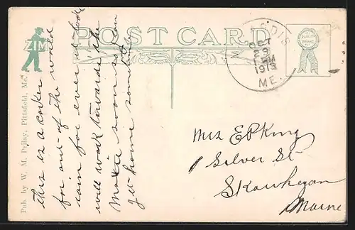 AK Masardis, ME, Post Office