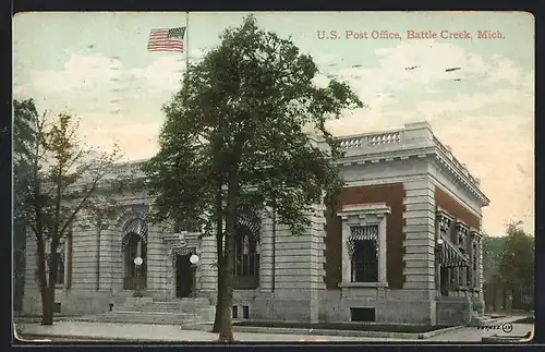AK Battle Creek, MI, US Post Office