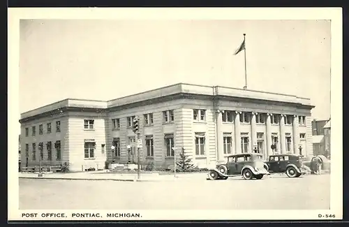 AK Pontiac, MI, Post Office