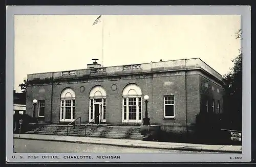 AK Charlotte, MI, US Post Office
