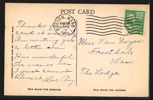 AK Melrose, MA, Post Office