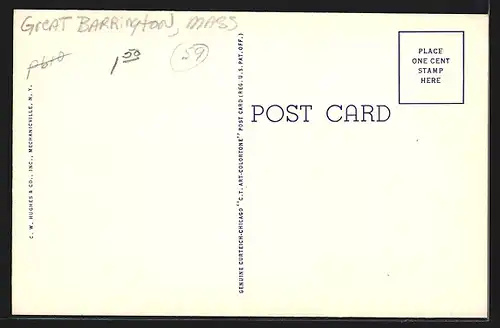 AK Great Barrington, MA, US Post Office