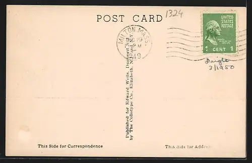 AK Milton, MA, Post Office