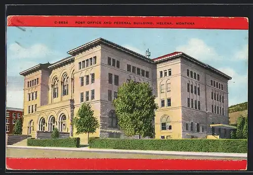 AK Helena, MT, Post Office and Federal Building