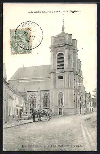 AK Le Mesnil-Aubry, L`Eglise