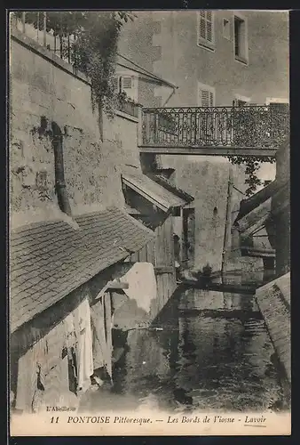 AK Pontoise, Le Bords de Viosne, Lavoir