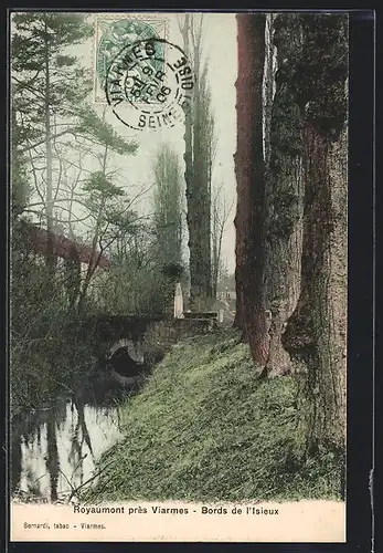 AK Royaumont près Viarmes, Bords de l`Isieux