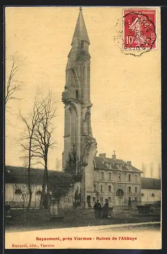 AK Royaumont, Ruines de l` Abbaye