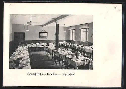 AK Gnadau, Schwesternhaus, Speisesaal