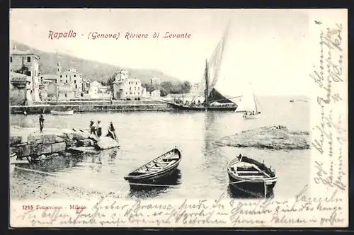 AK Rapallo /Genova, Riviera di Levante