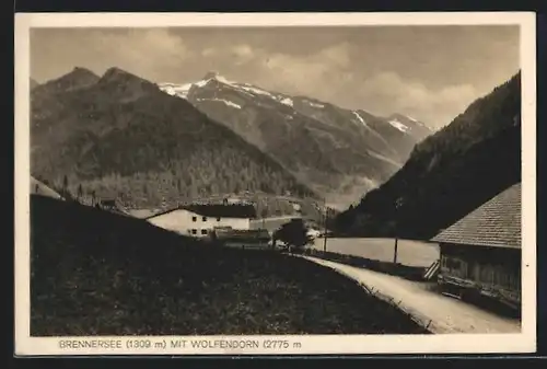 AK Brenner, Brennersee mit Wolfendorn