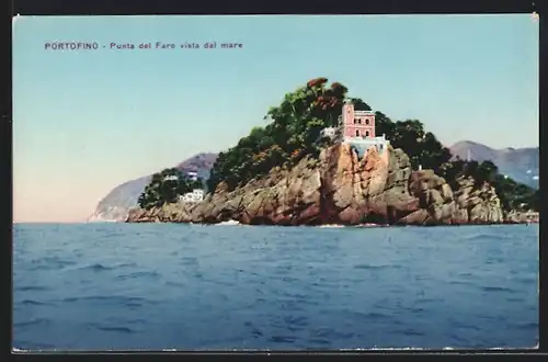 AK Portofino, Punta del Faro vista del mare