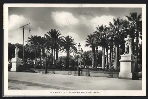 AK Napoli, Ingresso Villa Nazionale