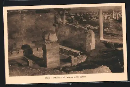 AK Ostia, Gabinetto di decenza delle Terme
