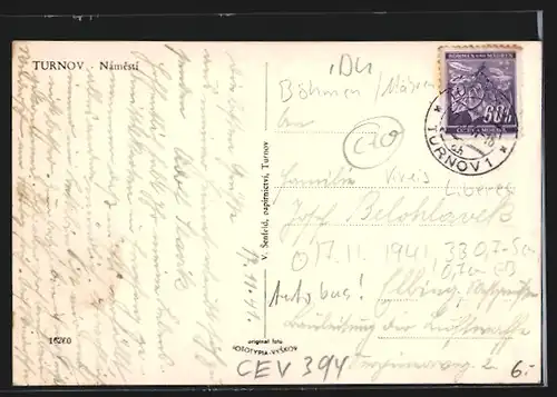 AK Turnov, Námestí