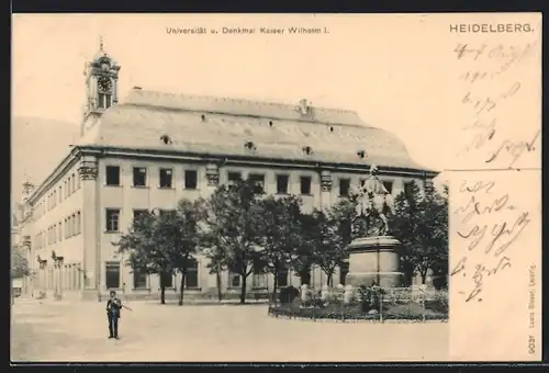 AK Heidelberg, Universität und Denkmal