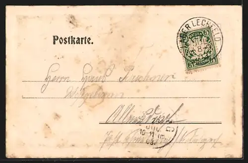 AK Lager Lechfeld, Feuernde Batterie