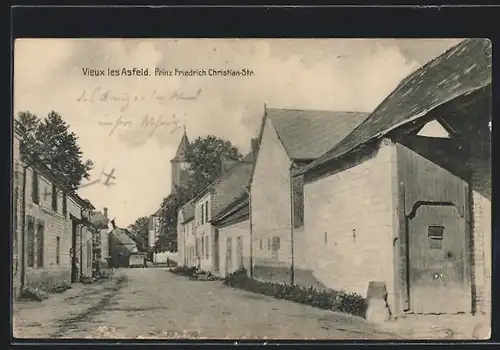 AK Vieux les Asfeld, Prinz Friedrich Christian-Strasse