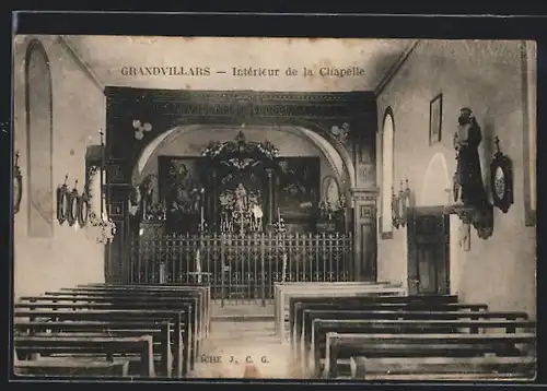AK Grandvillars, Intérieur de la Chapelle