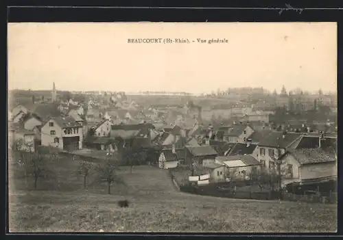 AK Beaucourt, Vue générale