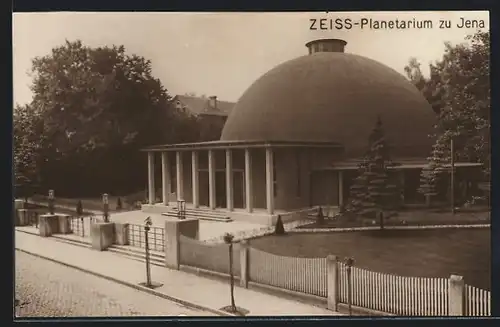 AK Jena, Ansicht vom Zeiss-Planetarium