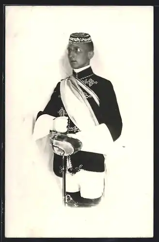 AK Student in vollem Wichs