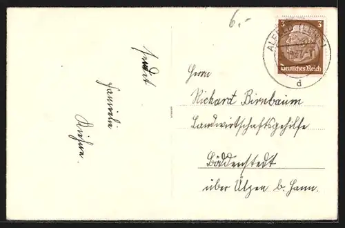 AK Frohes neues Jahr, Gelscheine