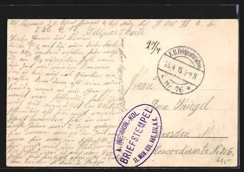 AK La Malmaison, Rue d`En Haut