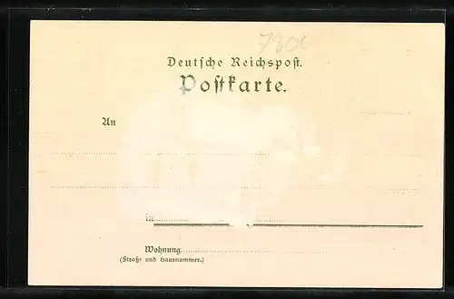 Künstler-AK Heinrich Kley: Freiburg, Teilansicht des Ortes mit Kirche im Hintergrund