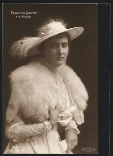 AK Prinzessin Joachim von Preussen