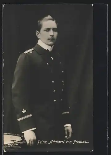 AK Prinz Adalbert von Preussen in Uniform