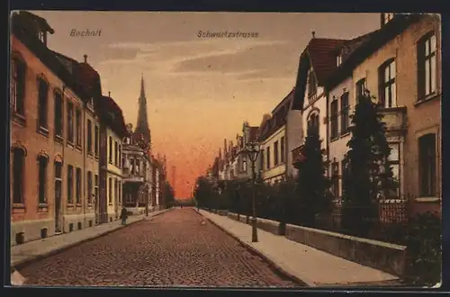 AK Bocholt, Blick in die Schwartzstrasse