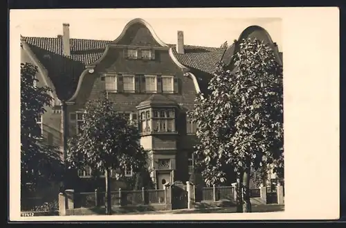 Foto-AK Kleefeld, Jugendstil-Bürgerhaus