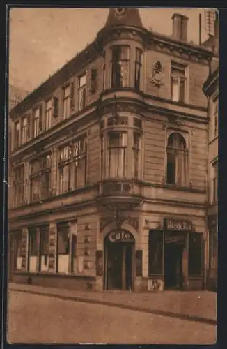 AK Bremen, Cafe im Zentrum der Stadt