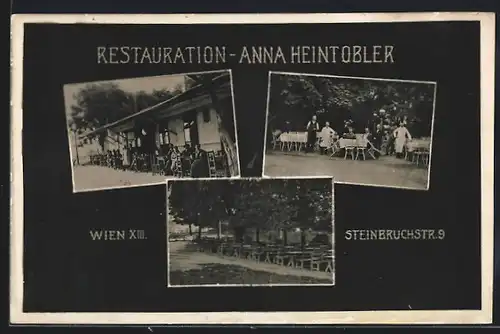 AK Wien, Restauration Anna Heintobler, Steinbruchstrasse 9